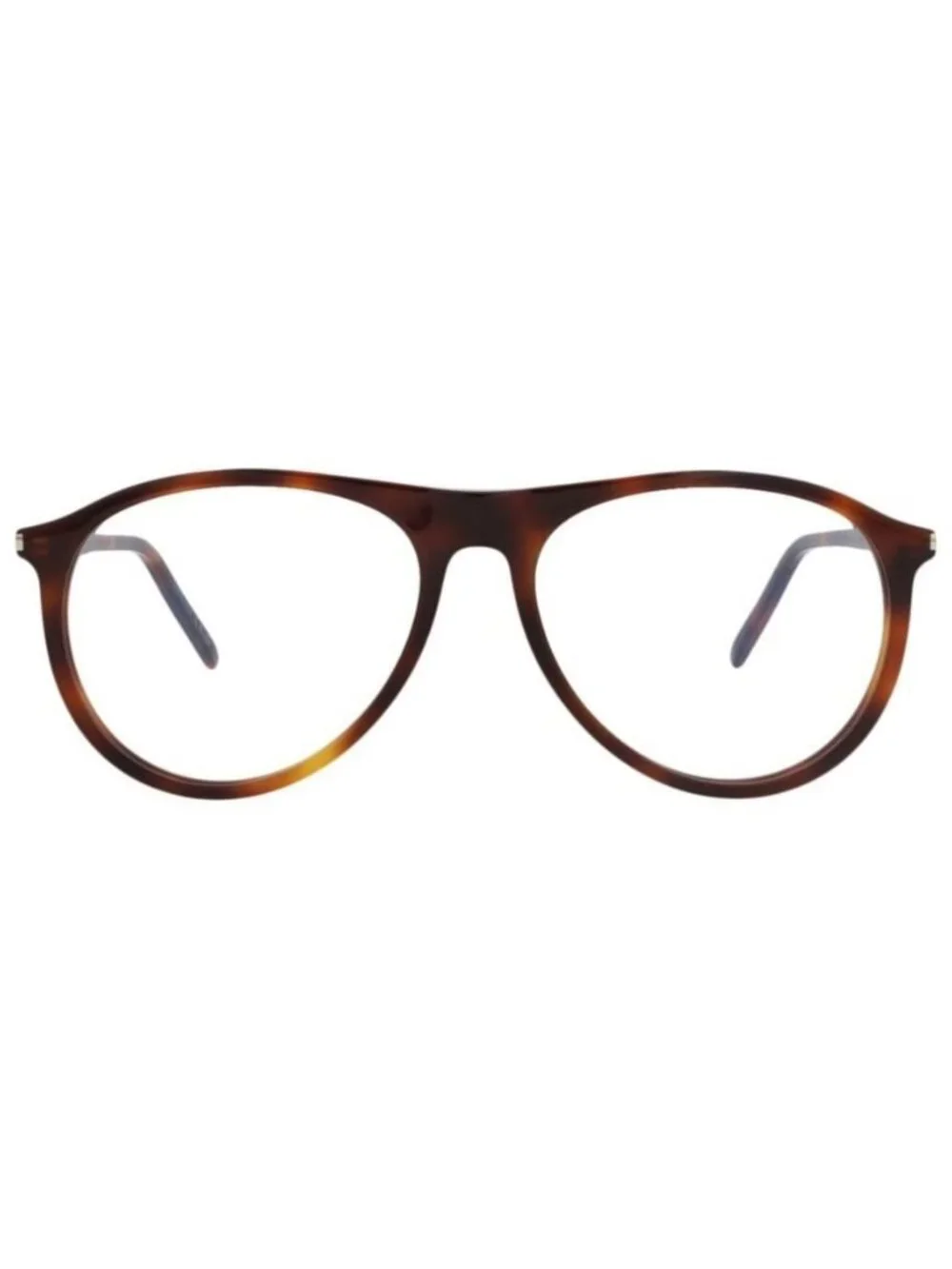 New Saint Laurent Unisex Aviator Havana Havana Transparent Fashion Designer Eyeg